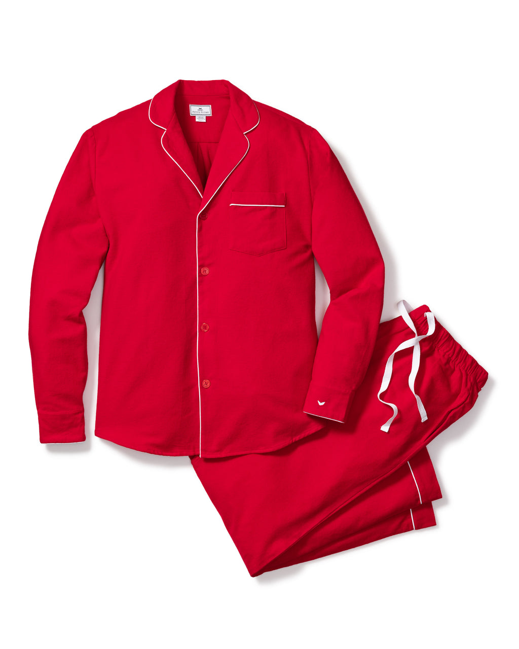 Mens red check pyjama set clearance