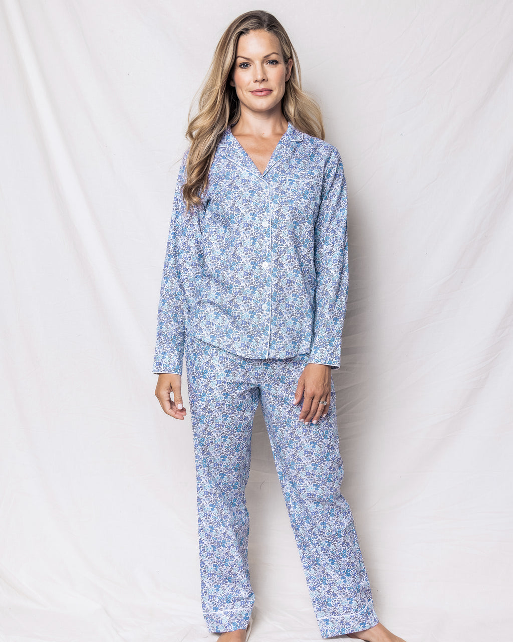 Women\'s Fleur D\'Azur Pajama – Plume Set Petite