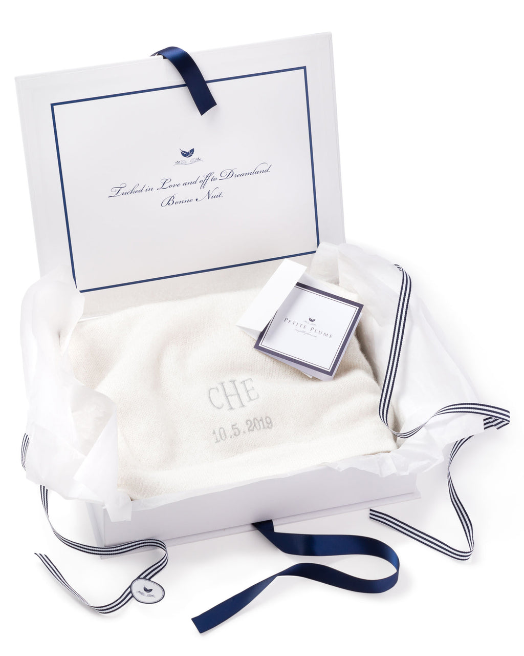Personalised cashmere blanket cheap