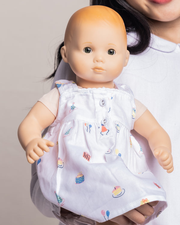 Kid's Twill Doll Nightgown in Birthday Wishes