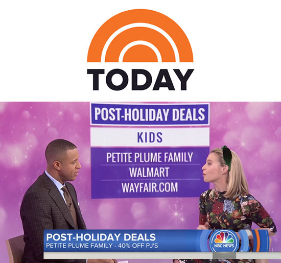Petite Plume Featured on Today Show