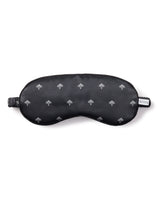 100% Mulberry Silk Art Nouveau Black Sleep Mask