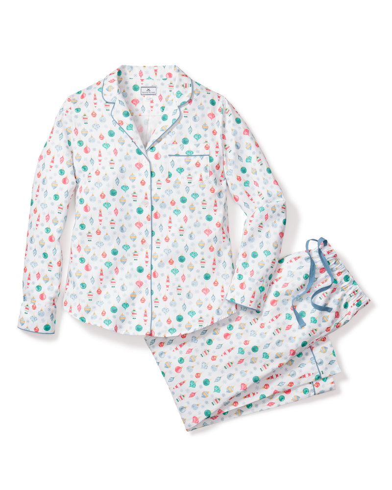 Women's Vintage Ornaments Pajama Set