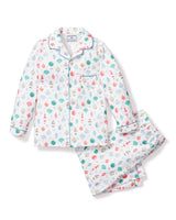Children's Vintage Ornaments Pajama Set