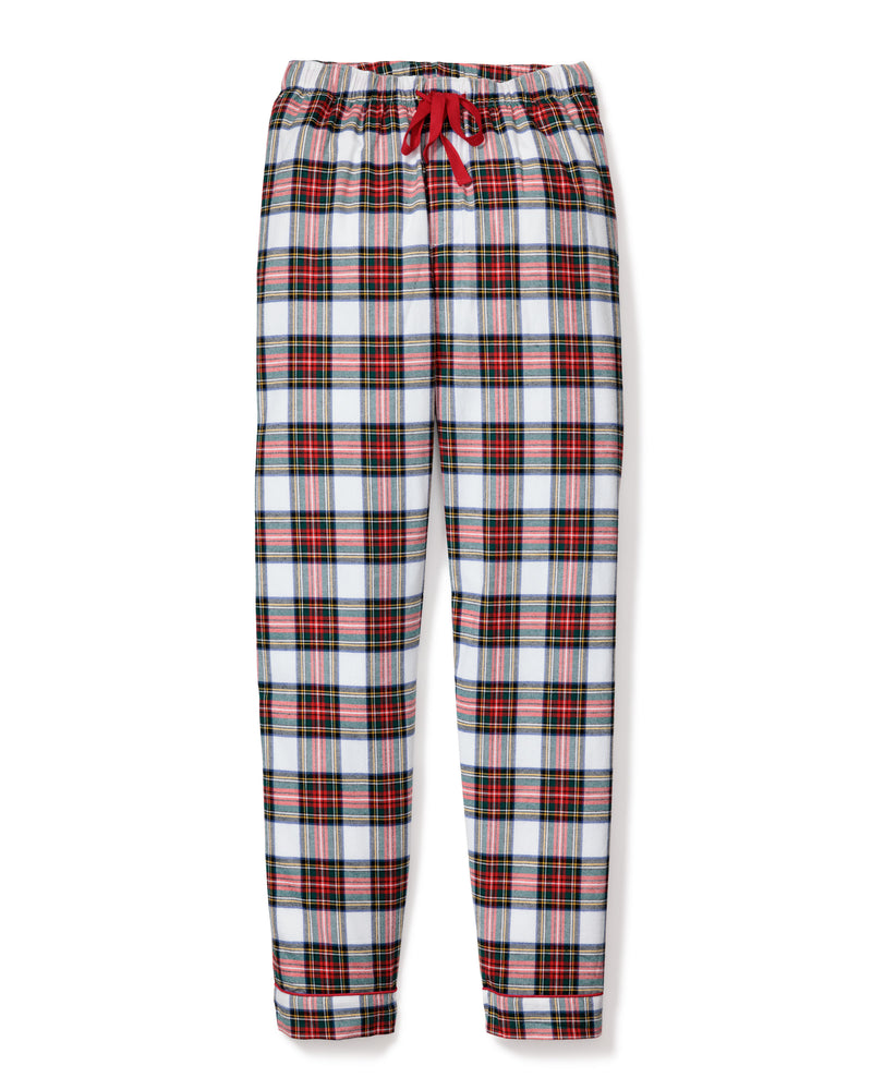 White tartan online plaid pajamas