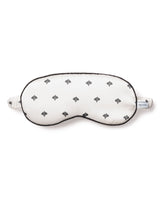100% Mulberry Silk Art Nouveau White Sleep Mask