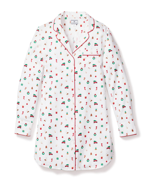 Women's Winter Nostalgia Nightshirt