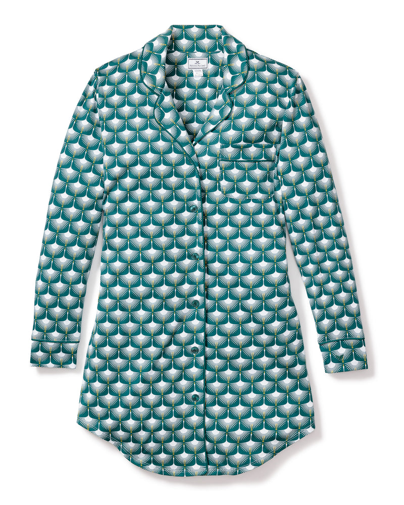 Luxe Pima Cotton Sonnet of Swans Nightshirt