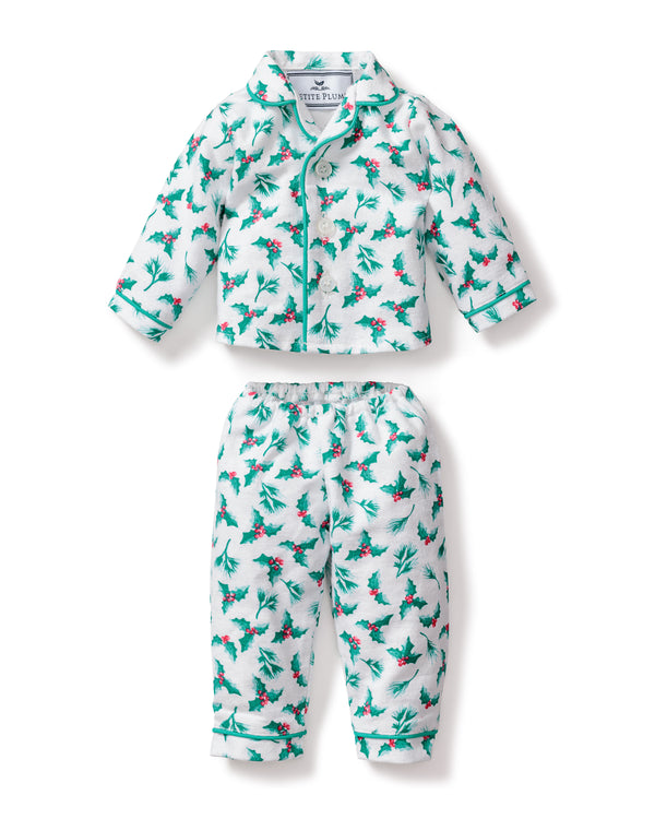 Doll Pajamas in Sprigs of the Season