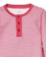 100% Pima Cotton Red Stripe Pajama