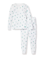 100% Pima Cotton Evergreen Trees Pajama