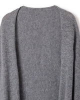 100% Cashmere Dark Grey Wrap