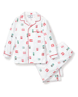 Children's Maisonette x Petite Plume Night Before Christmas Pajama Set