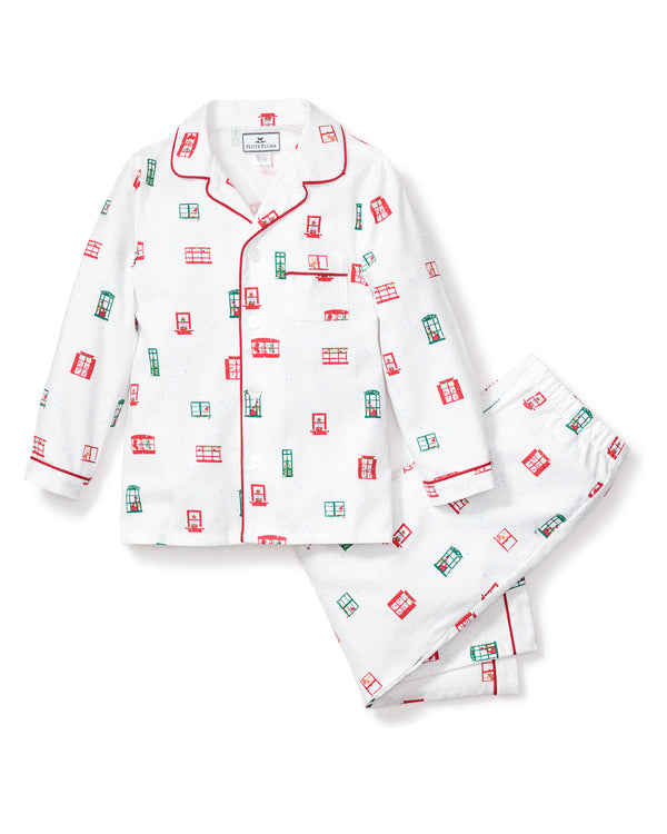 Kid's Maisonette x Petite Plume Night Before Christmas Pajama Set