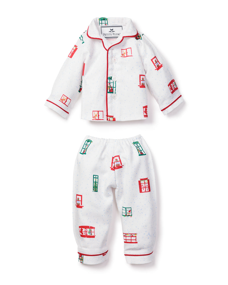 Maisonette x Petite Plume Night Before Christmas Doll Pajamas