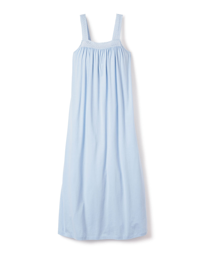 Women's Pima Camille Nightgown in Periwinkle