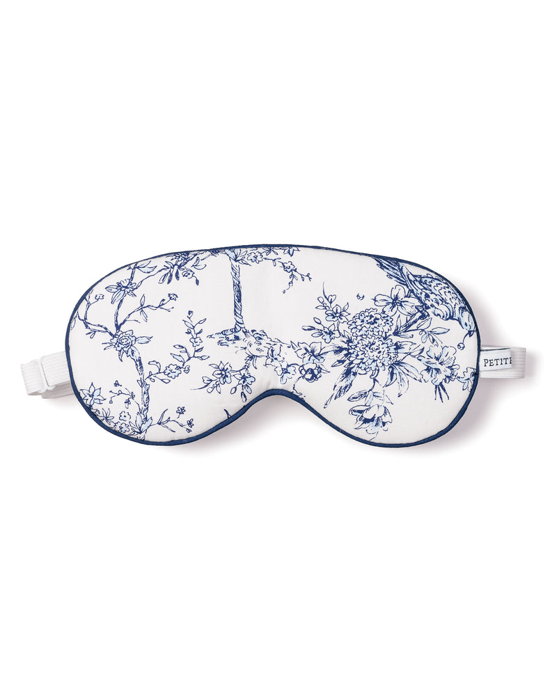 Adult's Sleep Mask in Timeless Toile