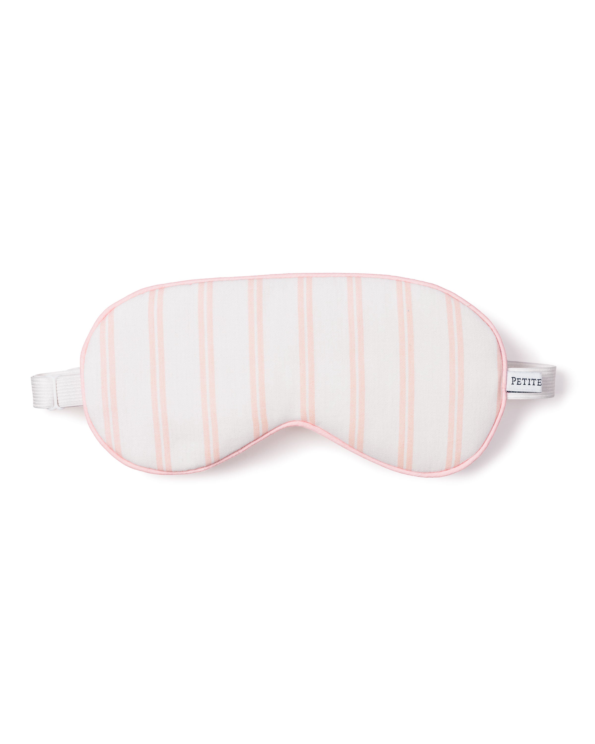 Kid's Sleep Mask in Pink and White Stripe