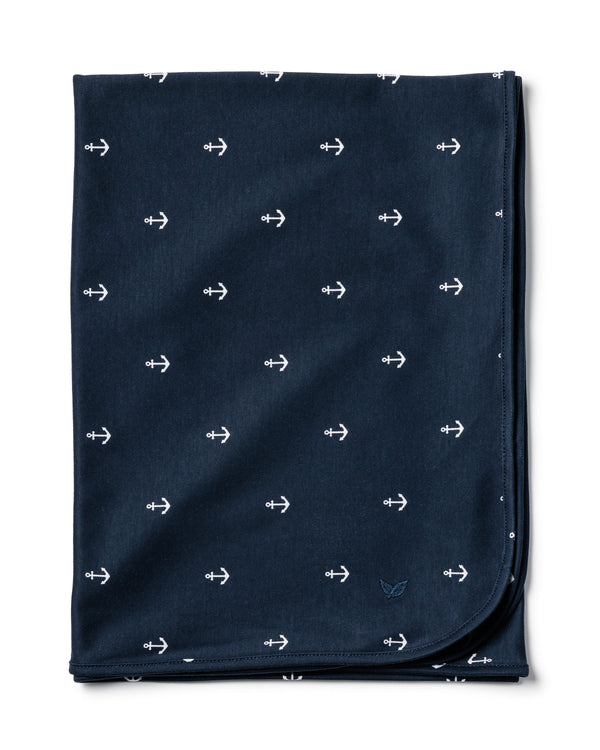 Pima Baby Blanket in Portsmouth Anchors