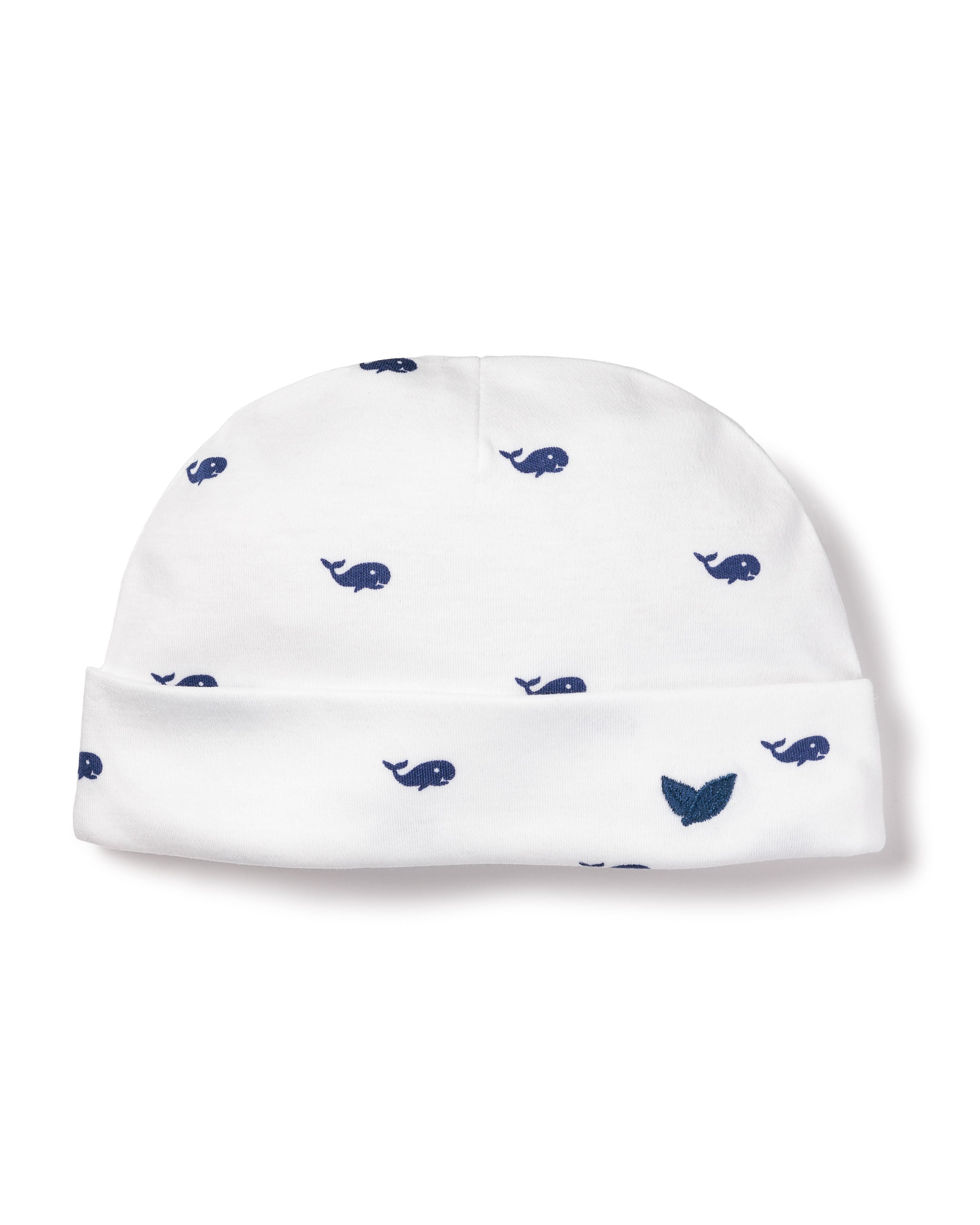 Baby's Pima Hat in Whales