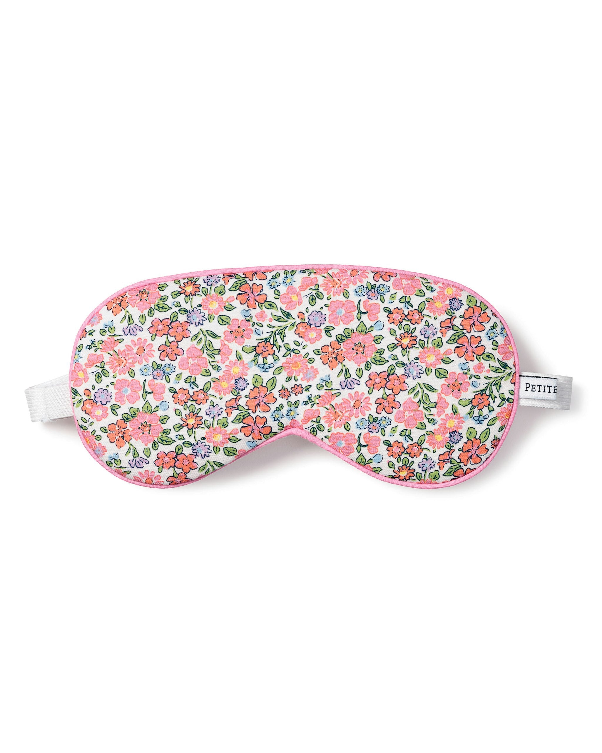 Women's Twill  Sleep Mask in Fleurs De Rose in Fleurs de Rose#Color_Fleurs de Rose