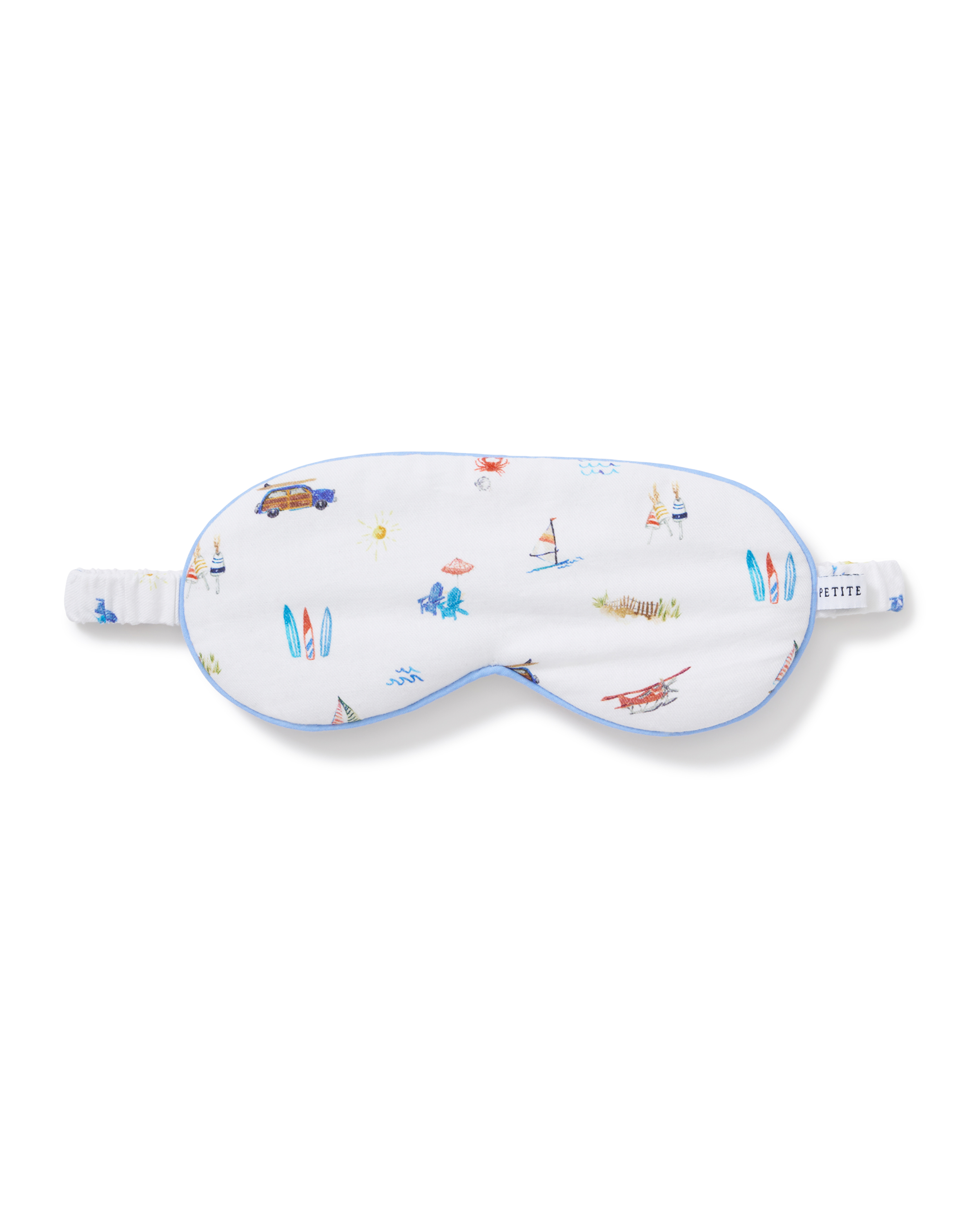 Adult's Twill Sleep Mask in Summer Nostalgia
