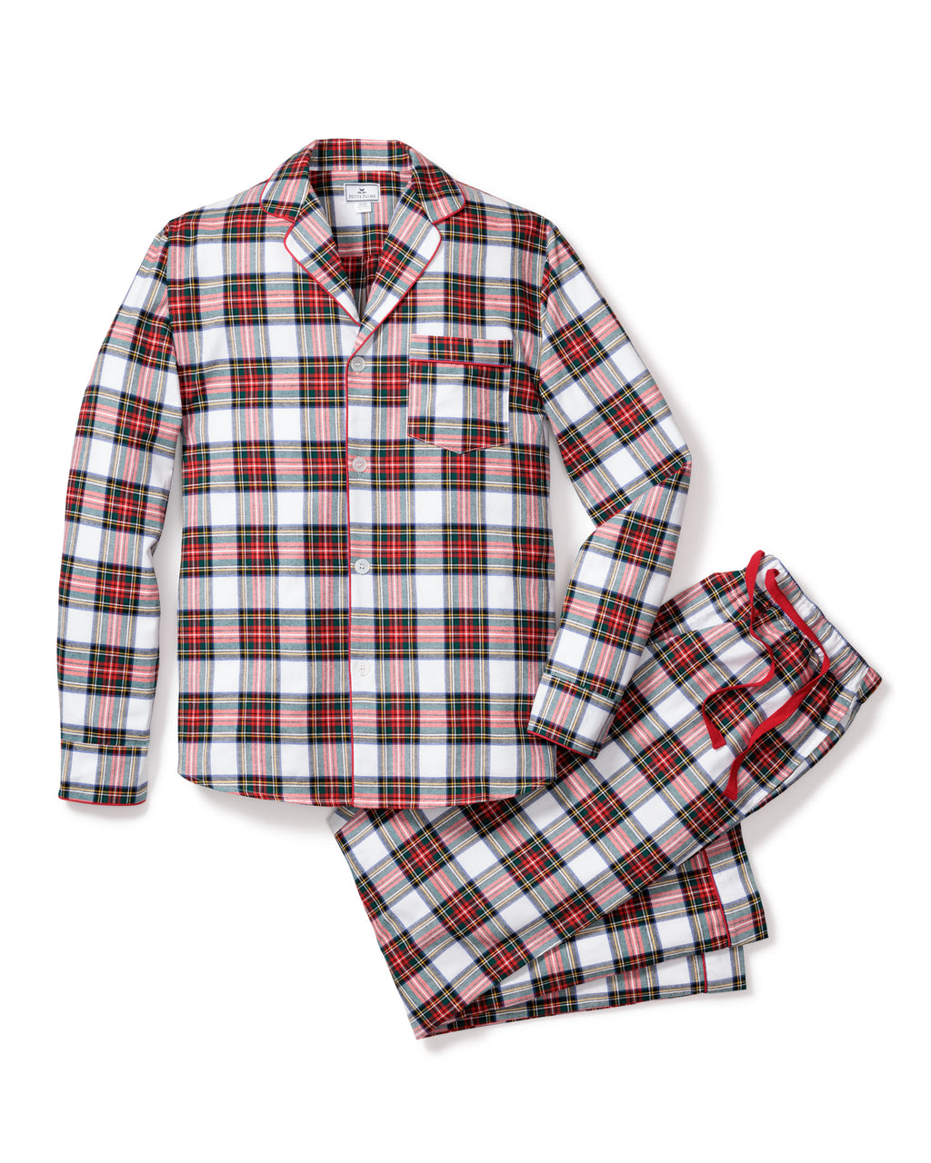 Brushed Twill Pajama Set Balmoral Tartan