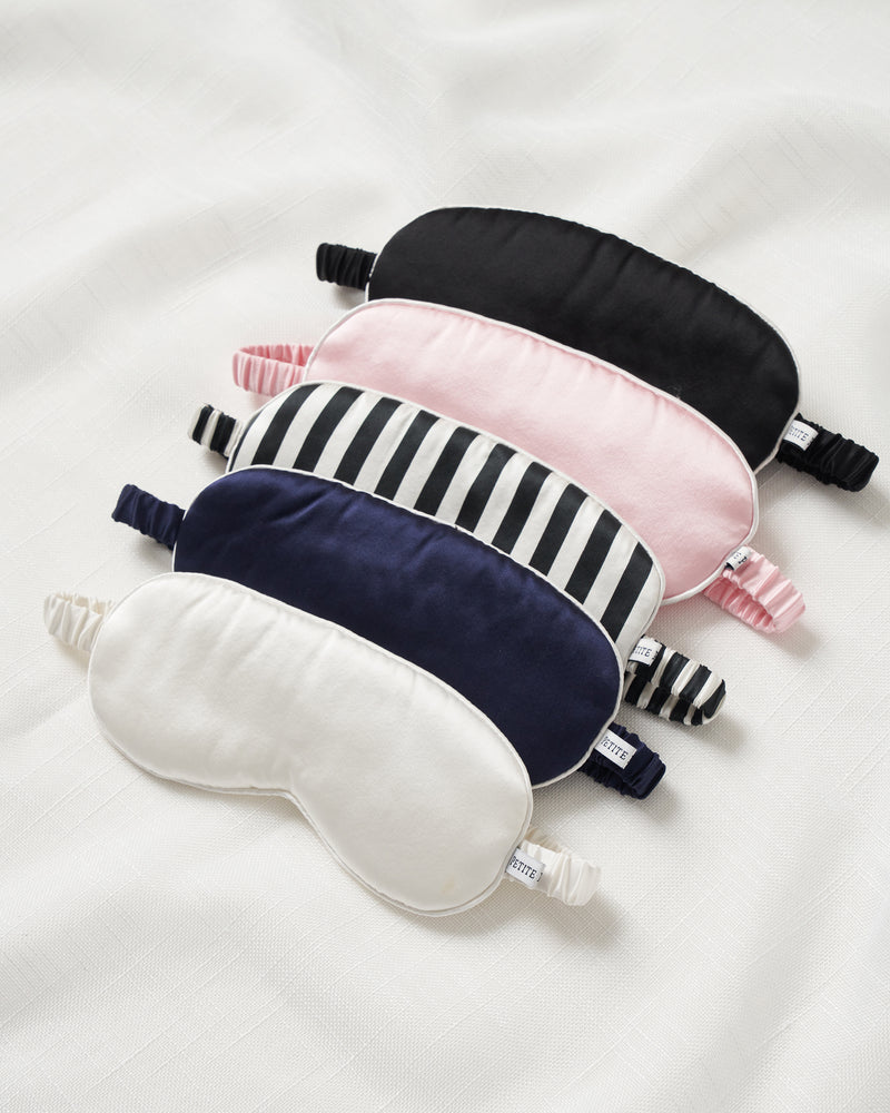 Adult's Silk Sleep Mask in Bengal Stripe