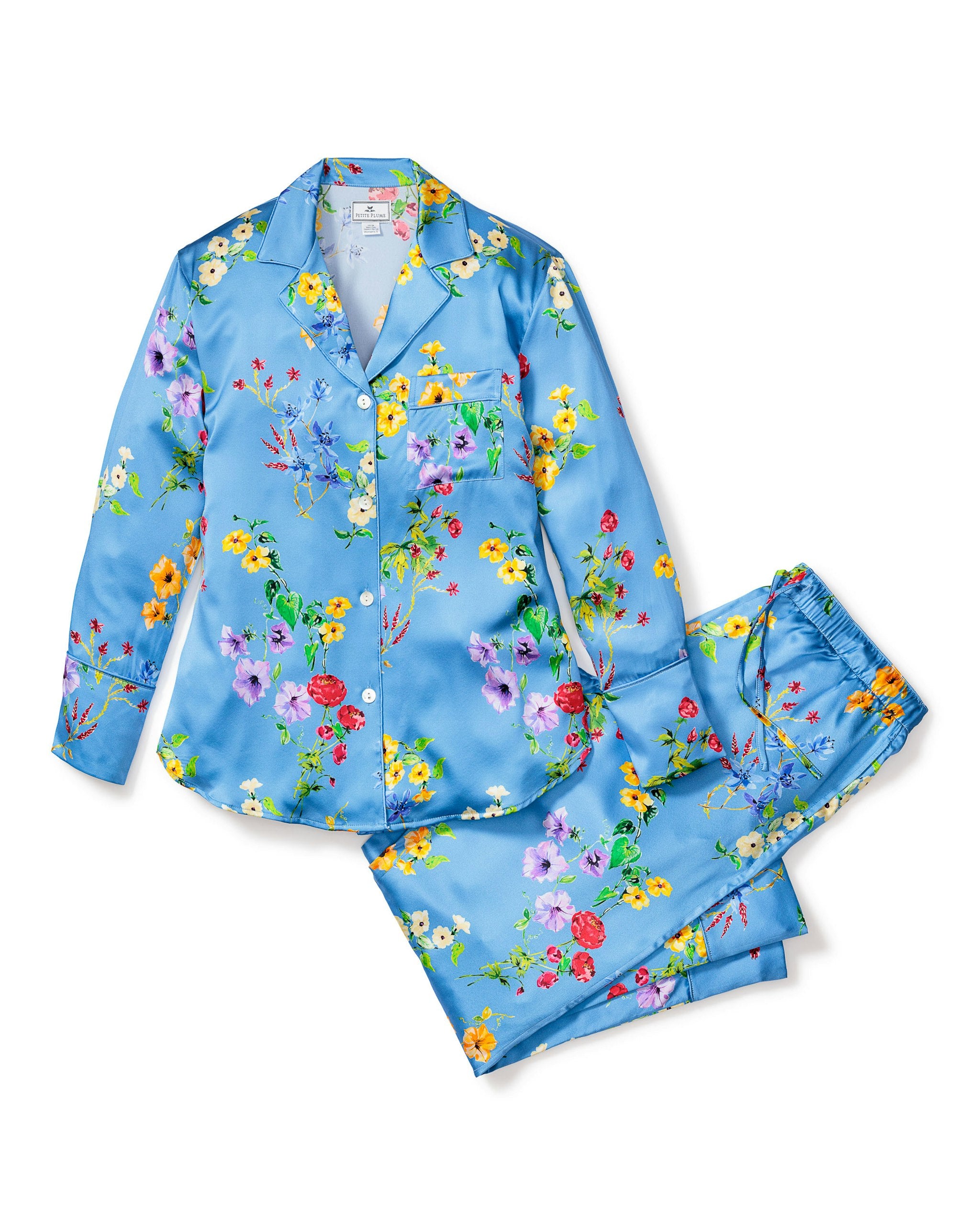 Lovely Littles - The Printed Pajama Set - Paige Blue Lovely Littles - The Printed Pajama Set - Paige Blue