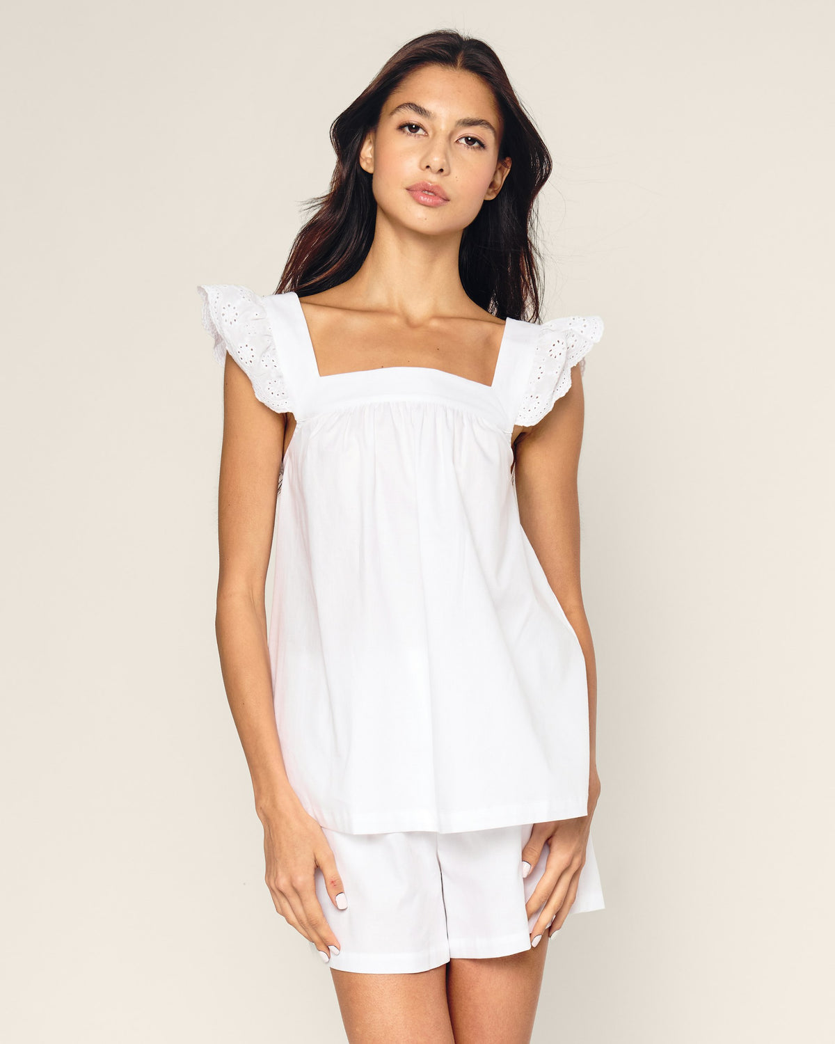 Heirloom Sleeveless Broderie Lace Top main image 0