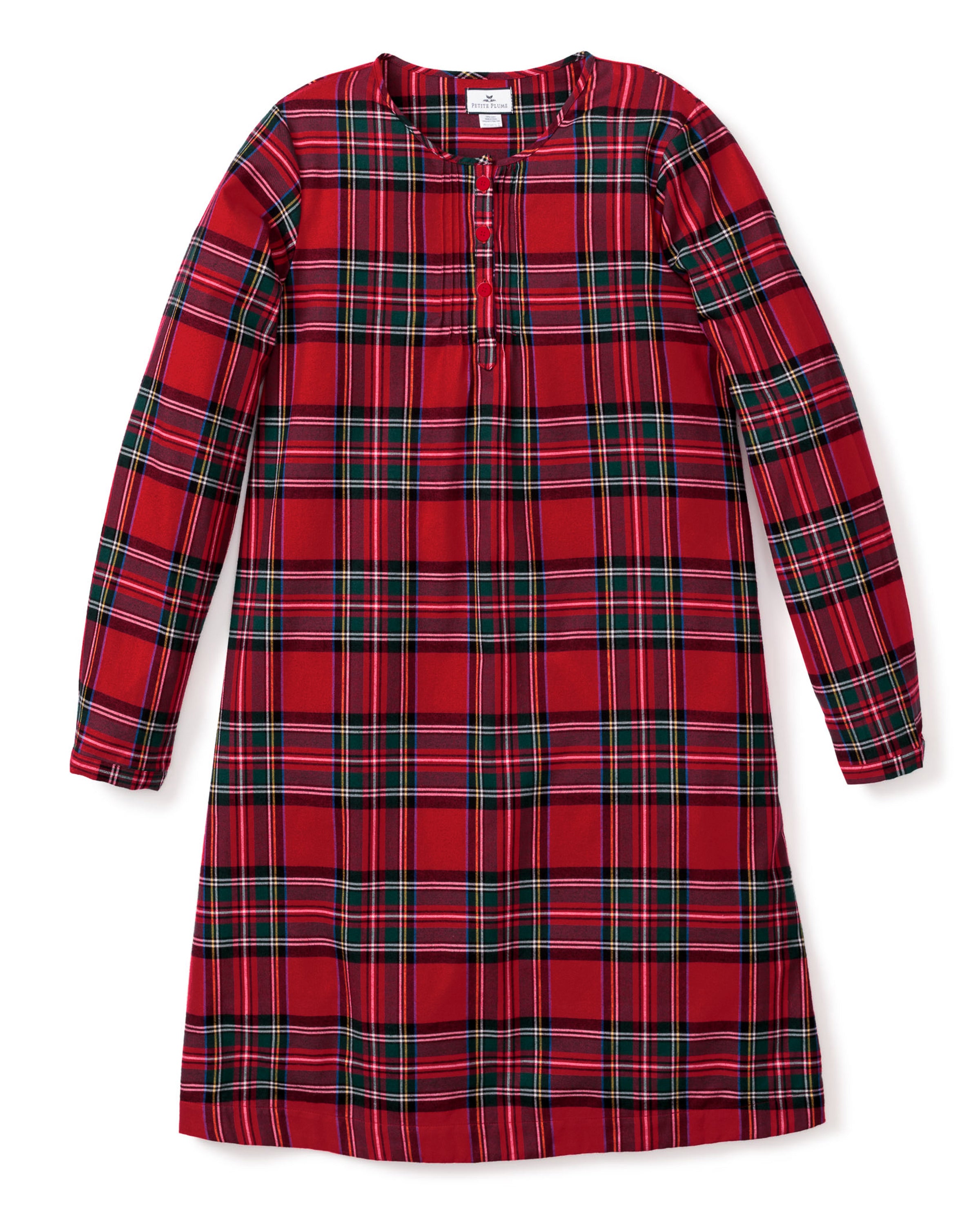 Women's Brushed Twill Beatrice Nightgown in Imperial Tartan