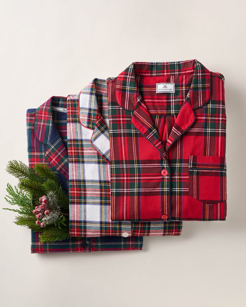 Women's Imperial Tartan Pajama Set | Petite Plume
