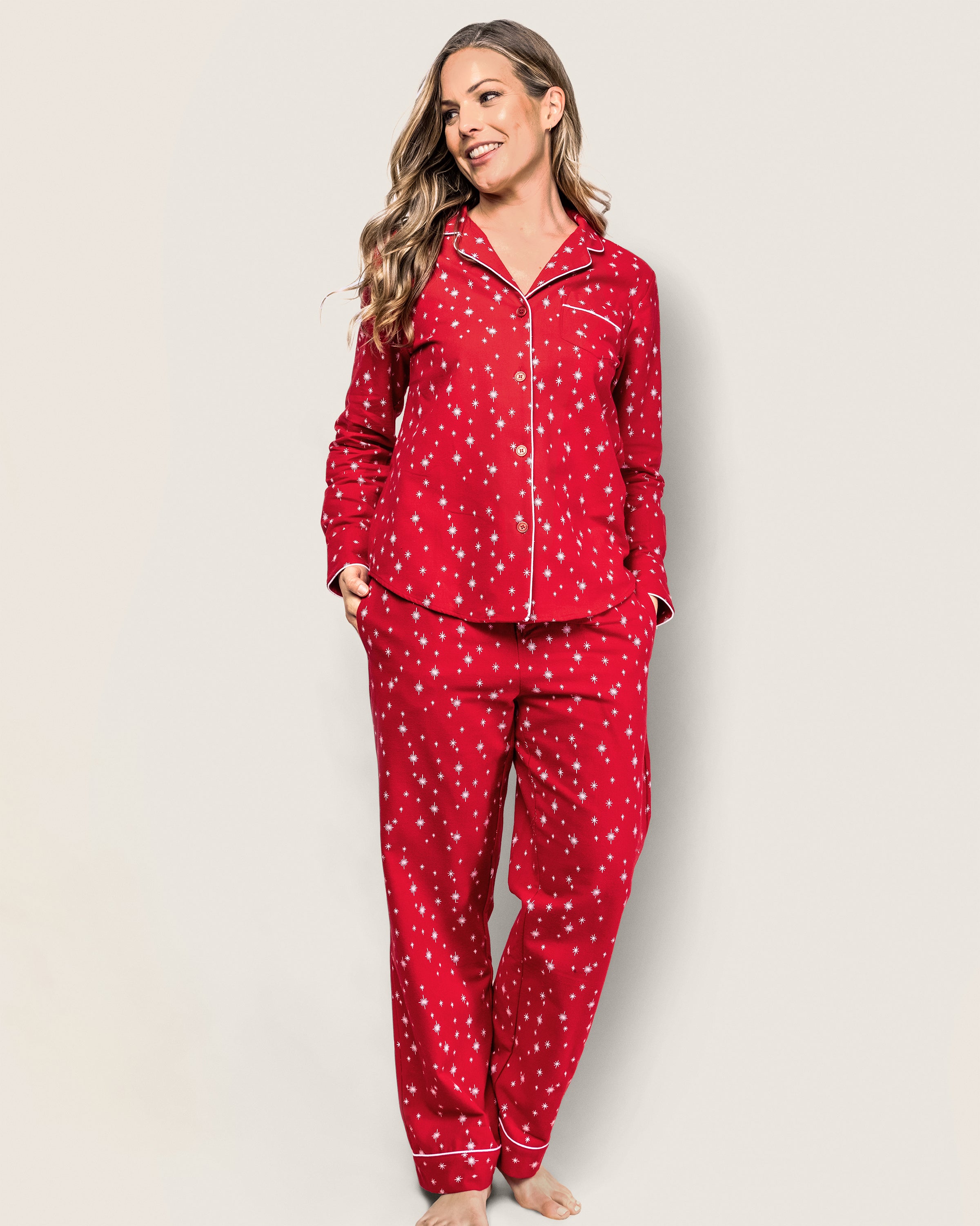 Ladies petite flannel pajamas online