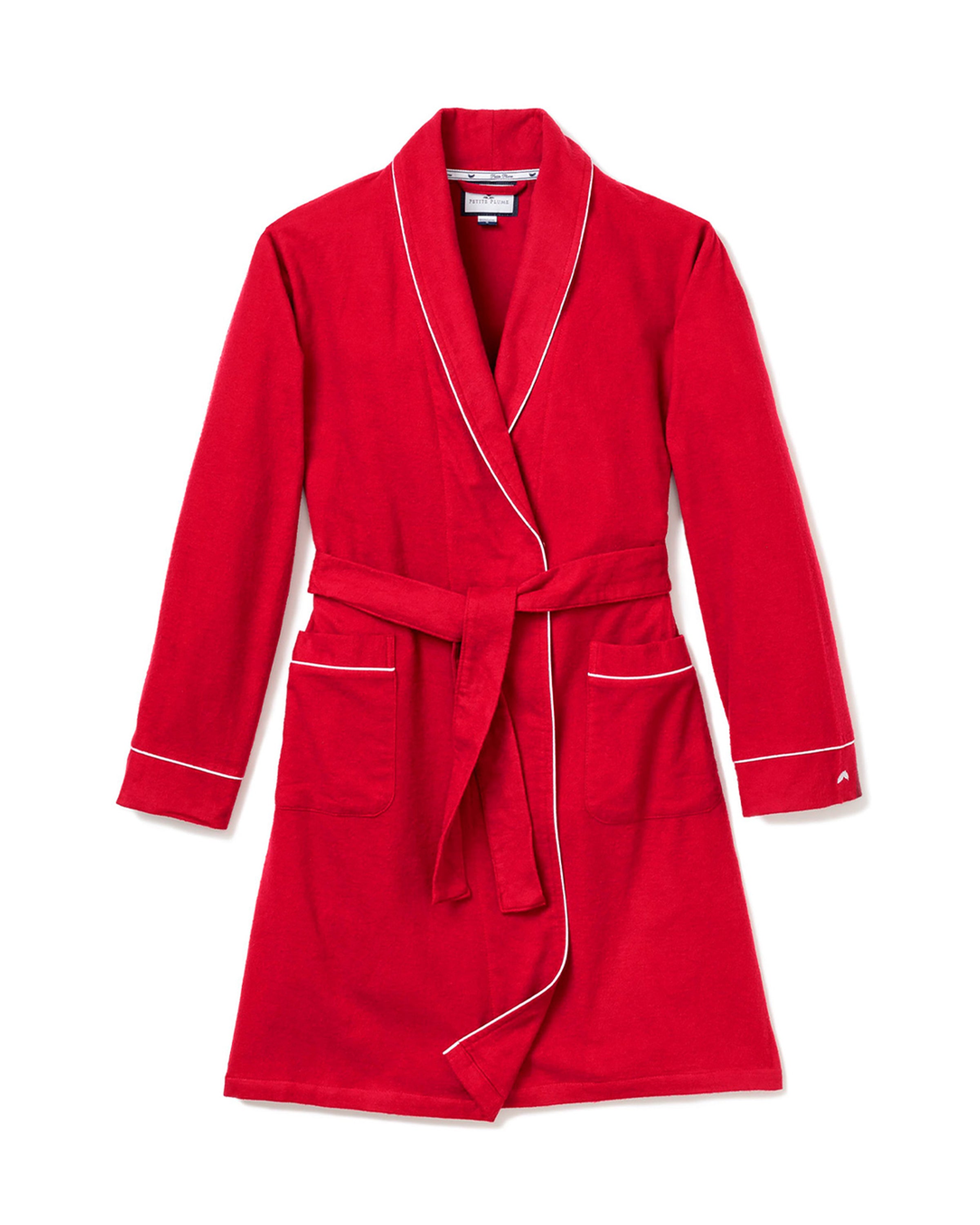 Womens flannel robes petite deals