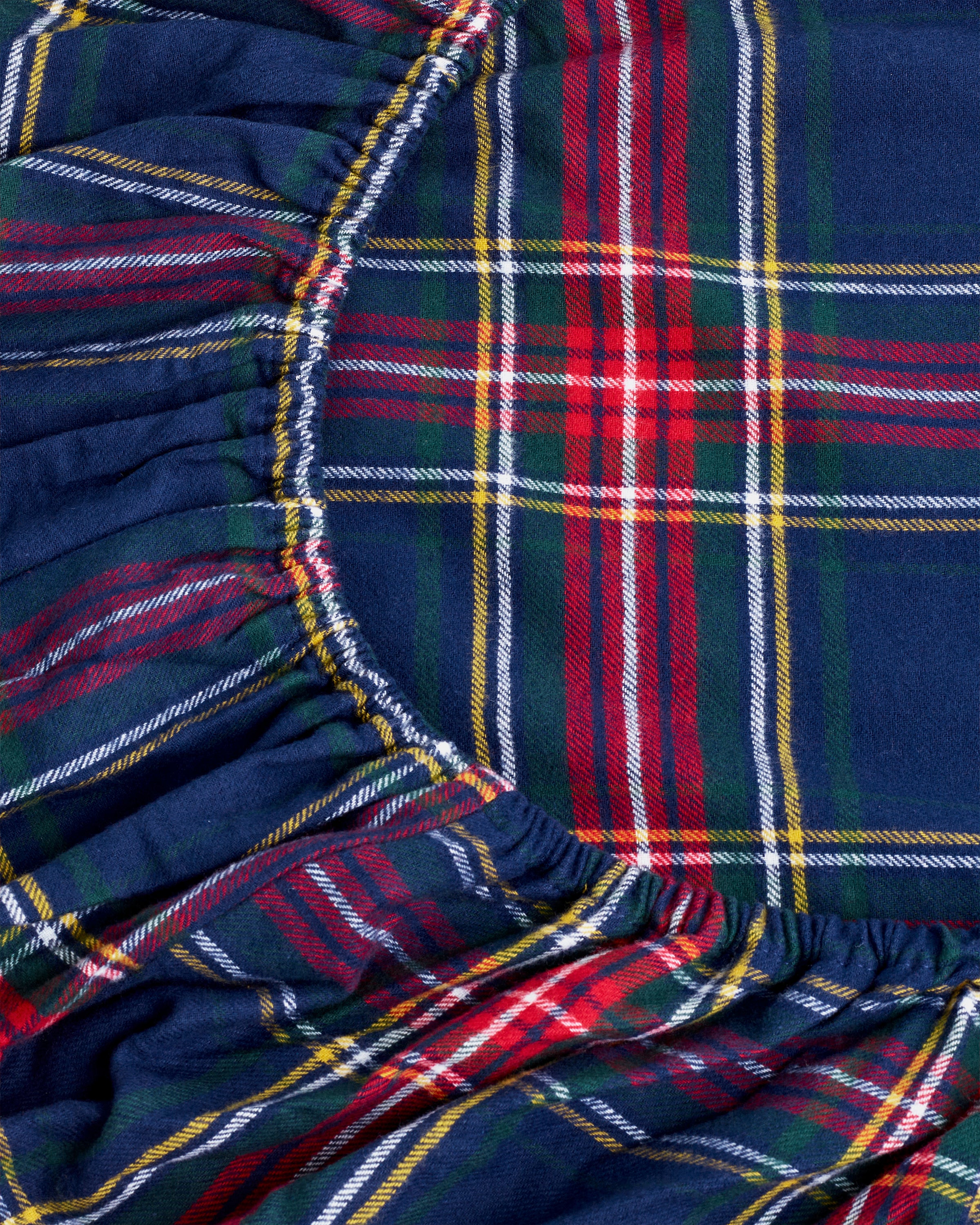 Flannel Crib Sheet in Windsor Tartan