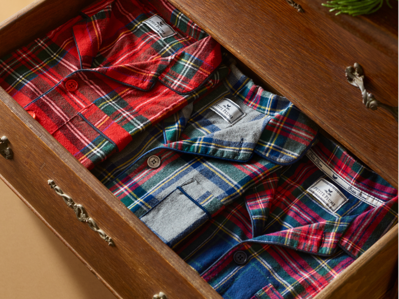SALUA Classic Luxury Pajama Set – Brushed Pima Cotton