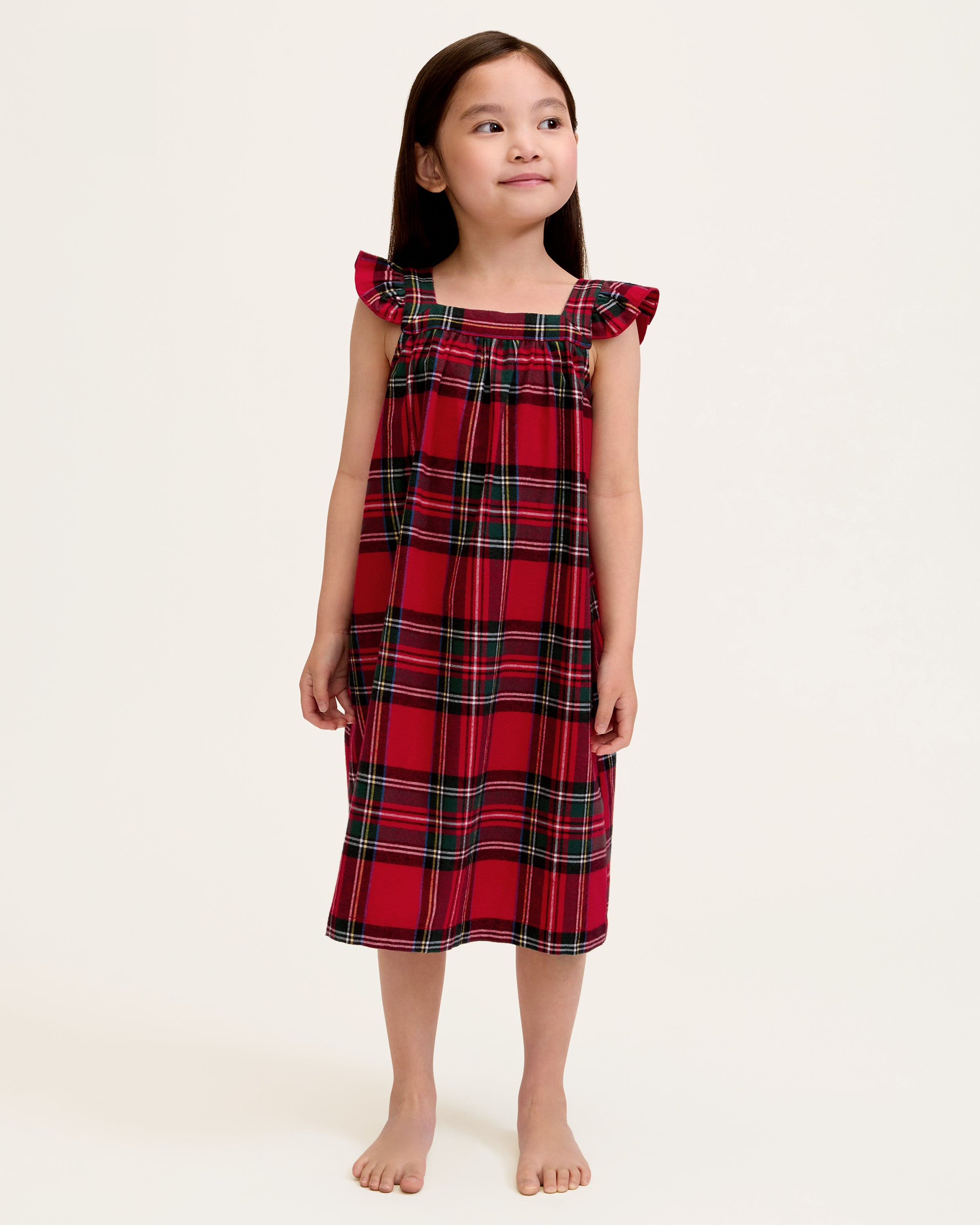 Girl's Brushed Twill Clara Nightgown in Imperial Tartan