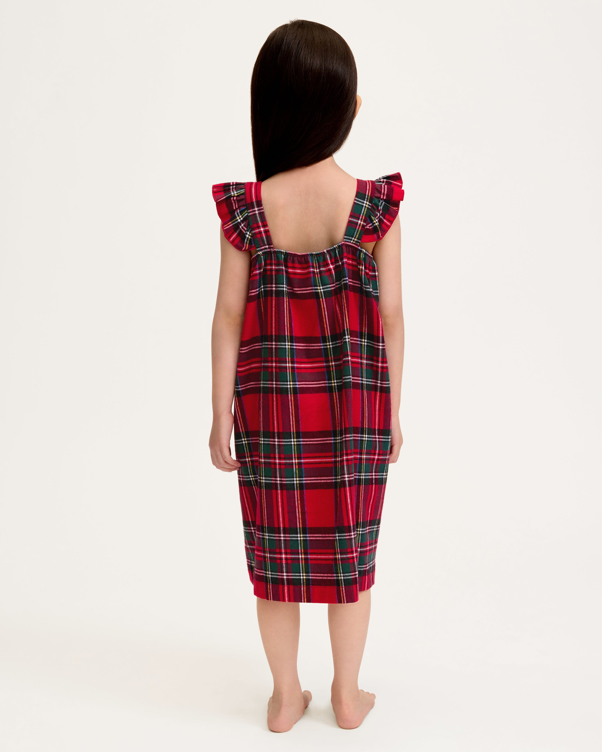 Girl's Brushed Twill Clara Nightgown in Imperial Tartan