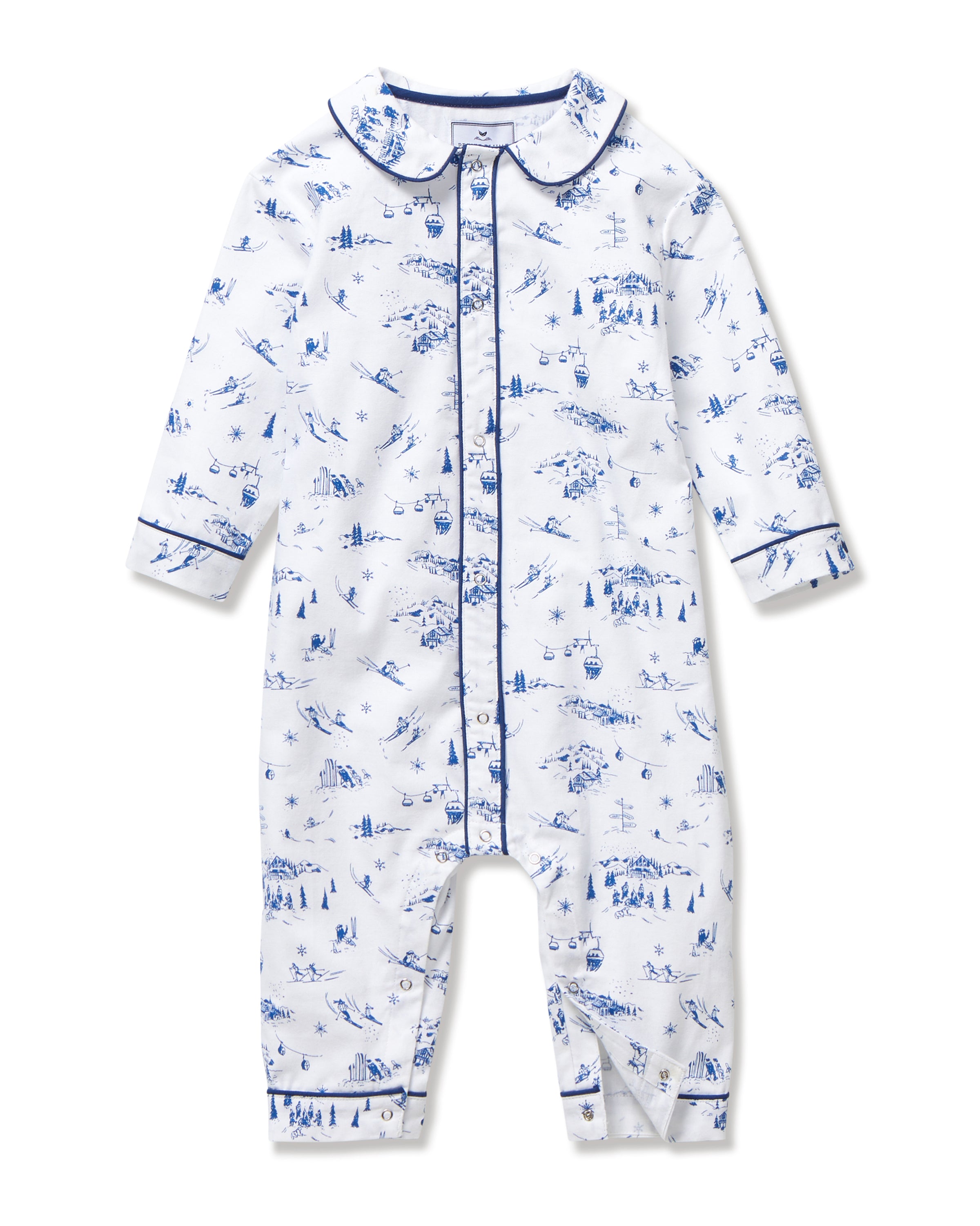 Baby's Twill Cambridge Romper in Chalet Toile