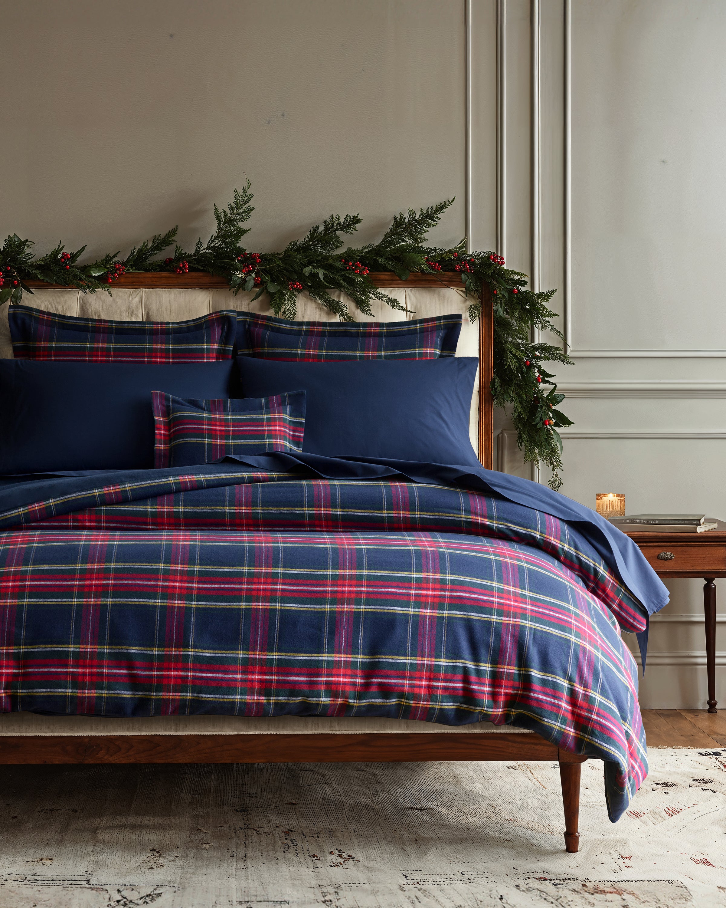 Flannel Duvet Set in Windsor Tartan in Windsor Tartan#Color_Windsor Tartan