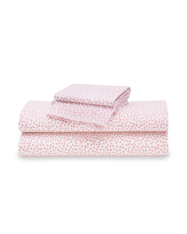 Luxe Premium Cotton Sweethearts Bed Sheets