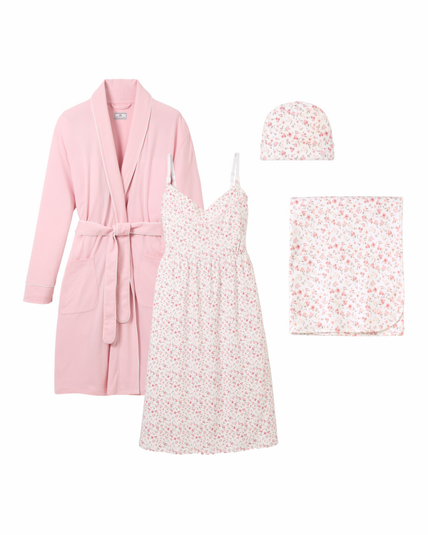 The Hospital Stay Luxe Set - Pink & Dorset Floral