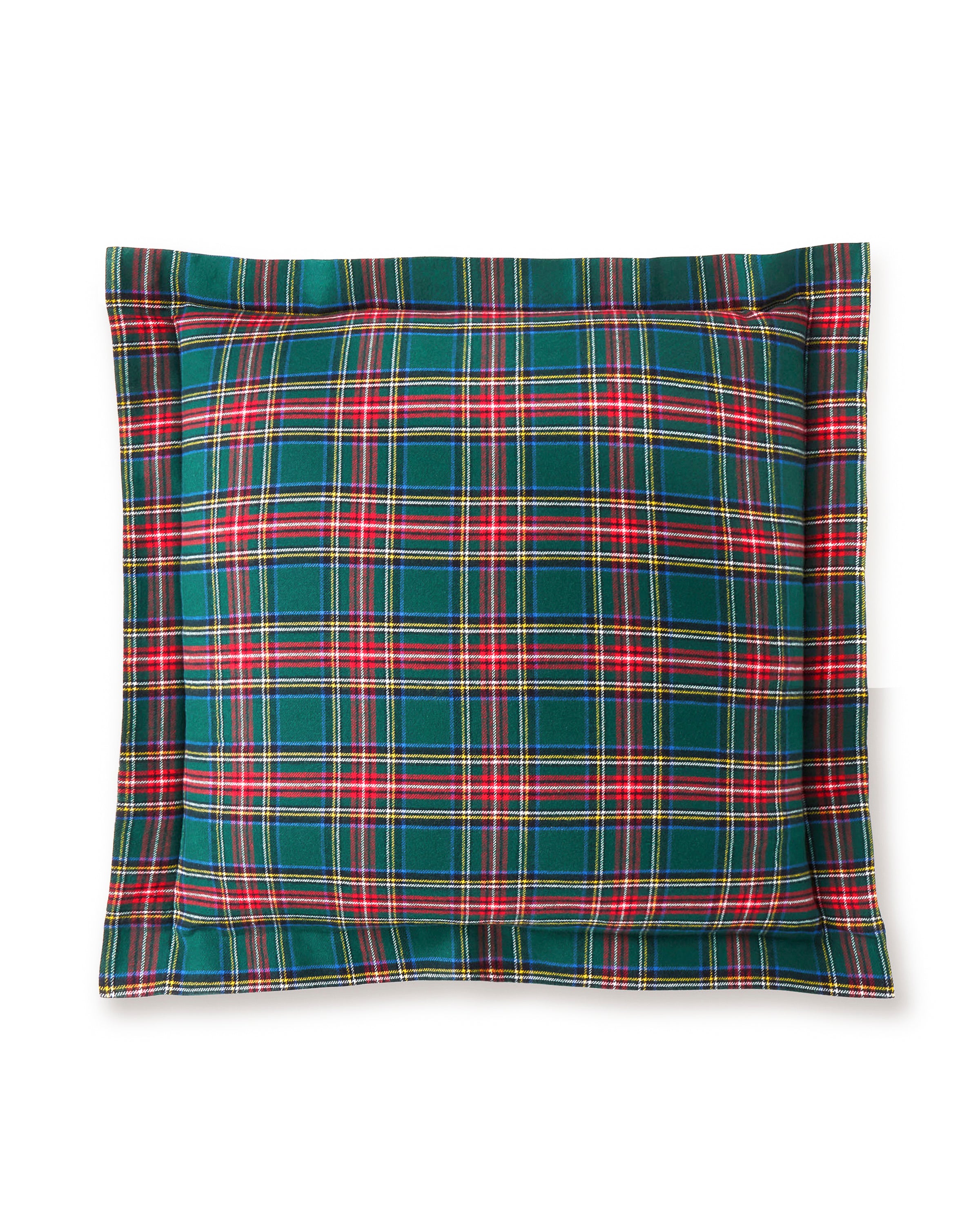 Flannel Euro Sham in Kensington Tartan