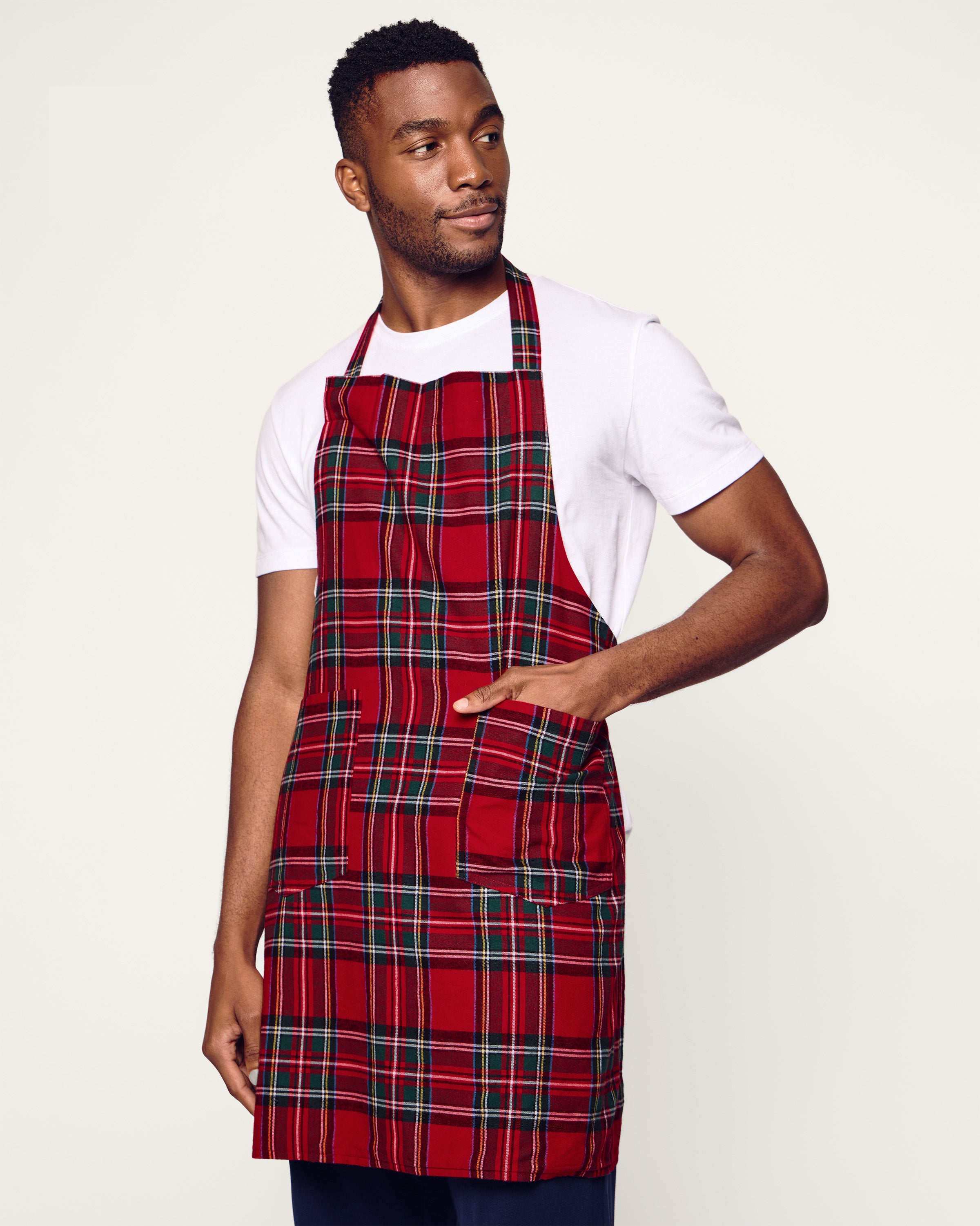 Adult Apron in Imperial Tartan | Petite Plume