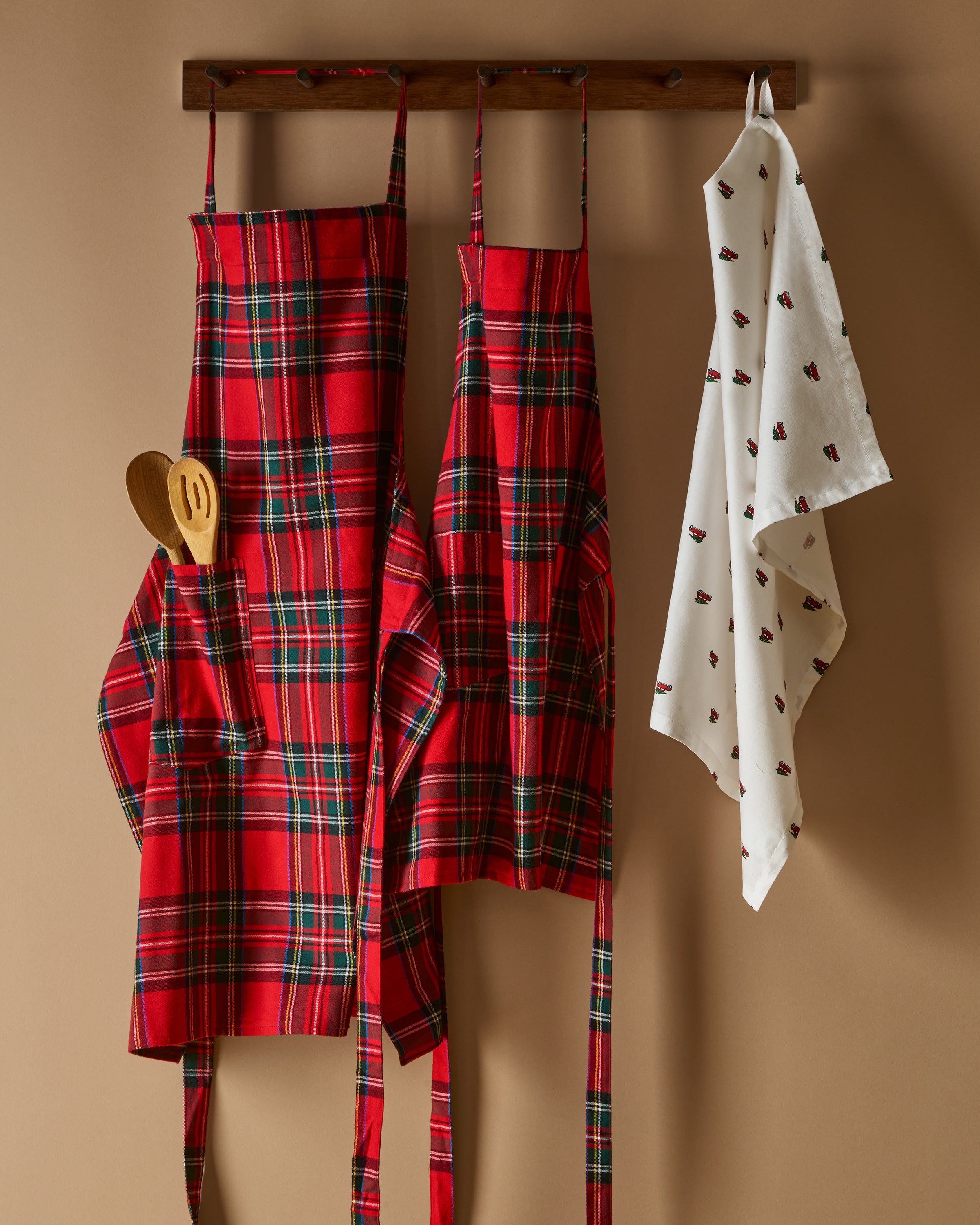 Kid's Apron in Imperial Tartan | Petite Plume