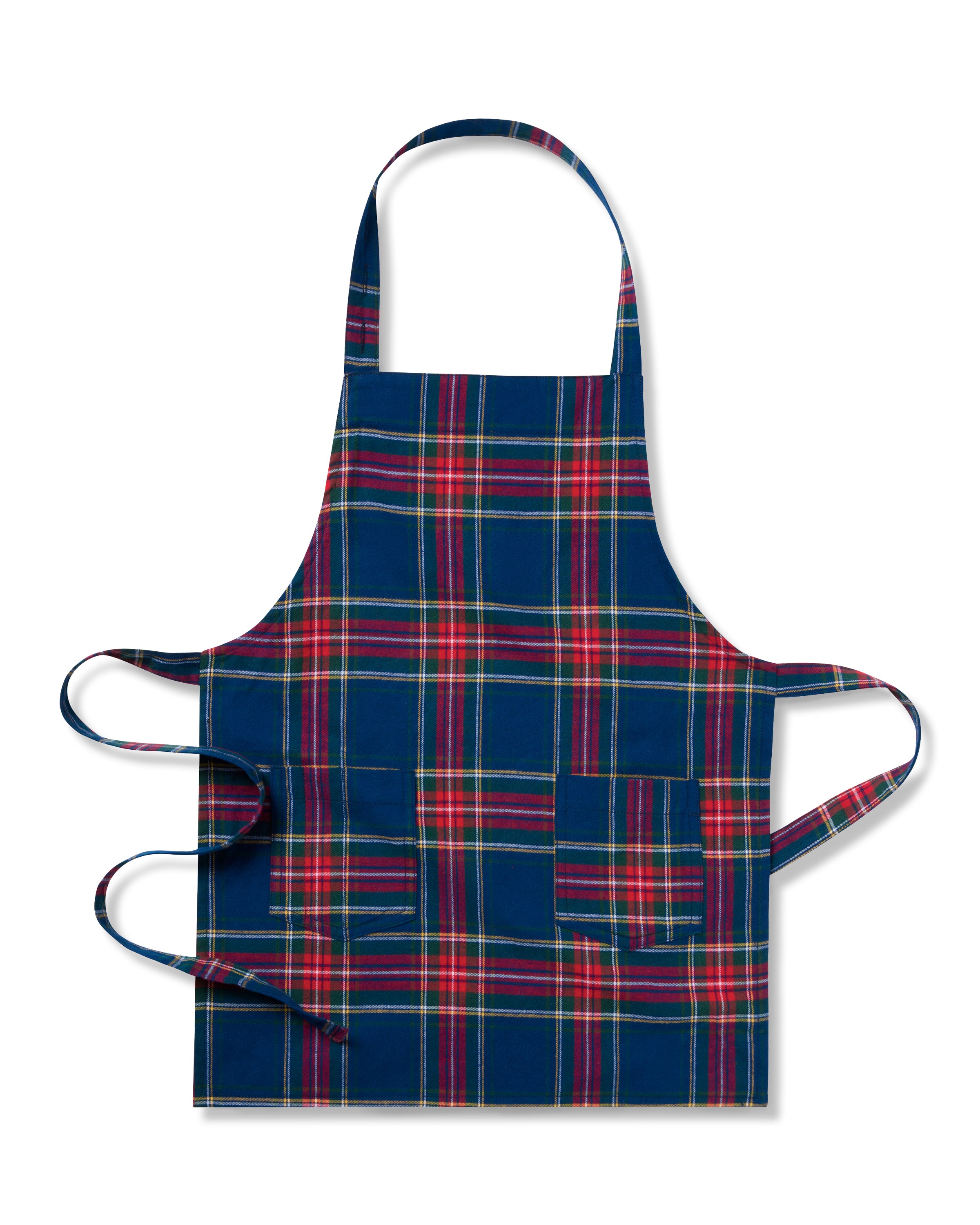 Kid's Apron in Windsor Tartan | Petite Plume