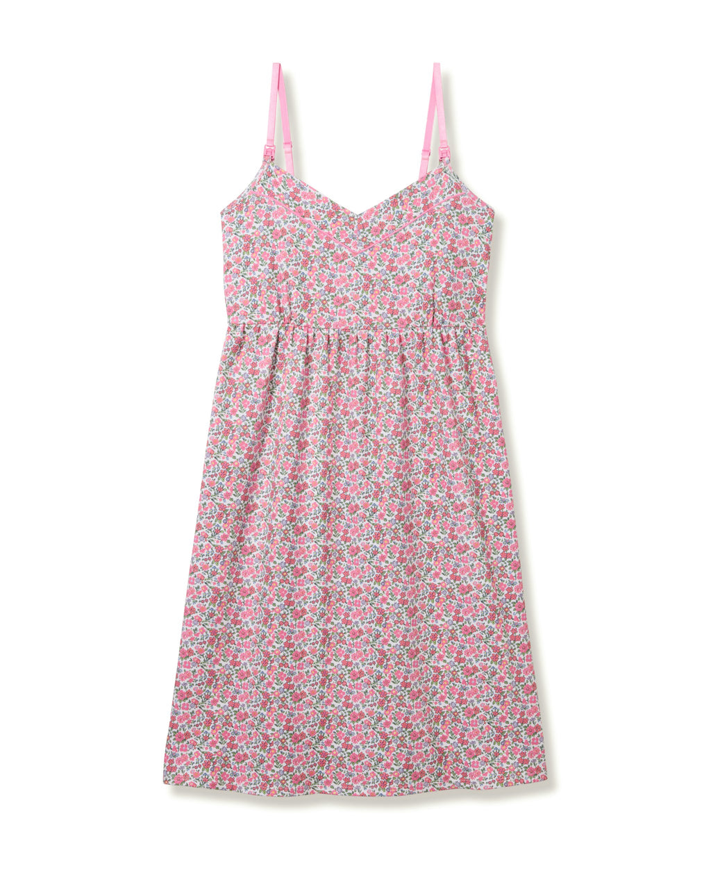 Women's Pima Maternity Nightgown in Fleurs de Rose