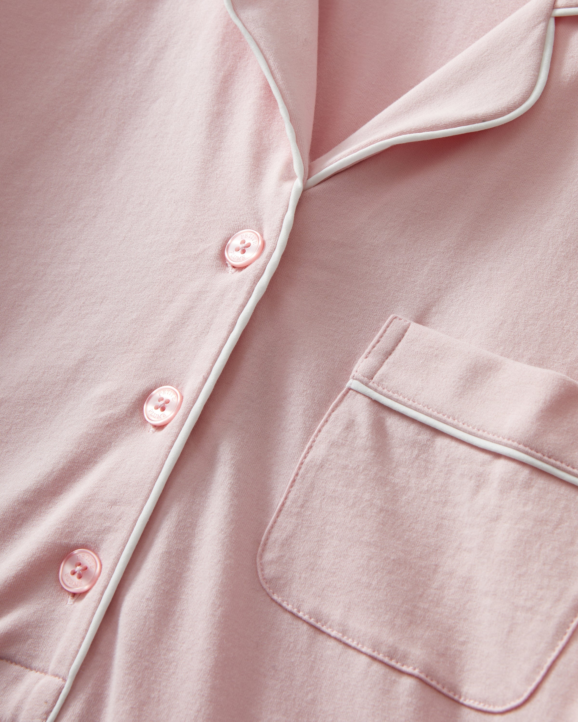 Women's Pima Maternity Nightshirt in Pink
