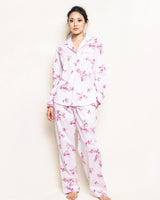 Women's English Rose Floral Pajama Set