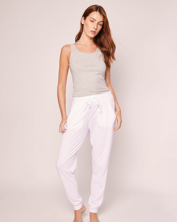 Women's Pima Lounge Pants in White